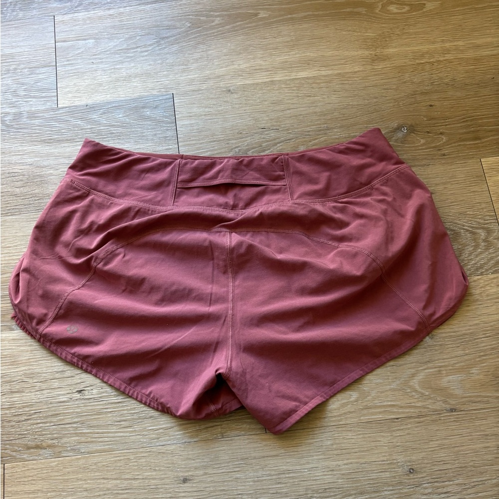 Lululemonn shorts with ruffle sides